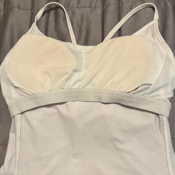 Active by Old Navy Women's Grey Striped Camisole Tank Top - Picture 3 of 4